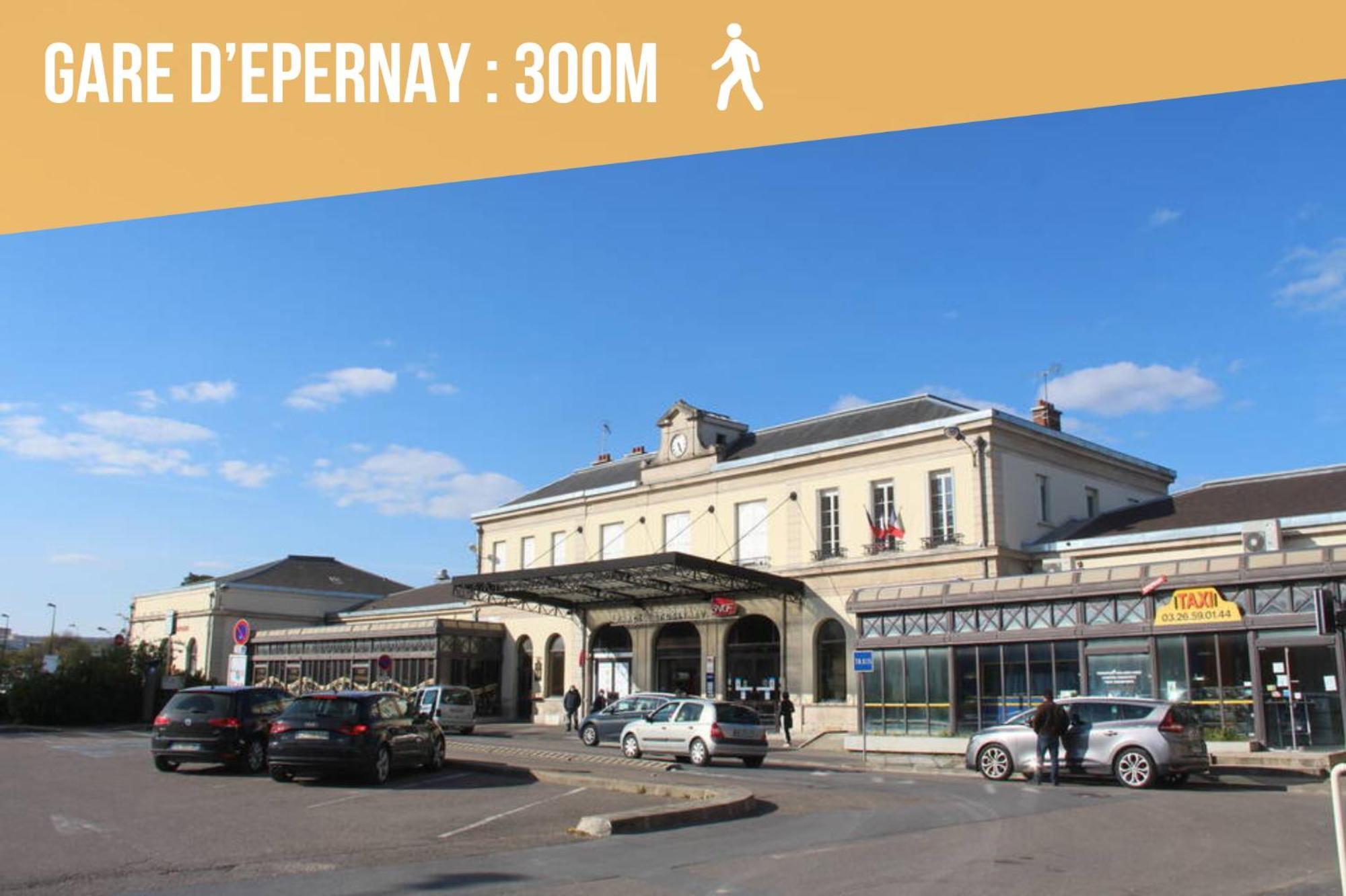 Gite Urbain - La Bulle De Champagne - Parking Épernay Kültér fotó