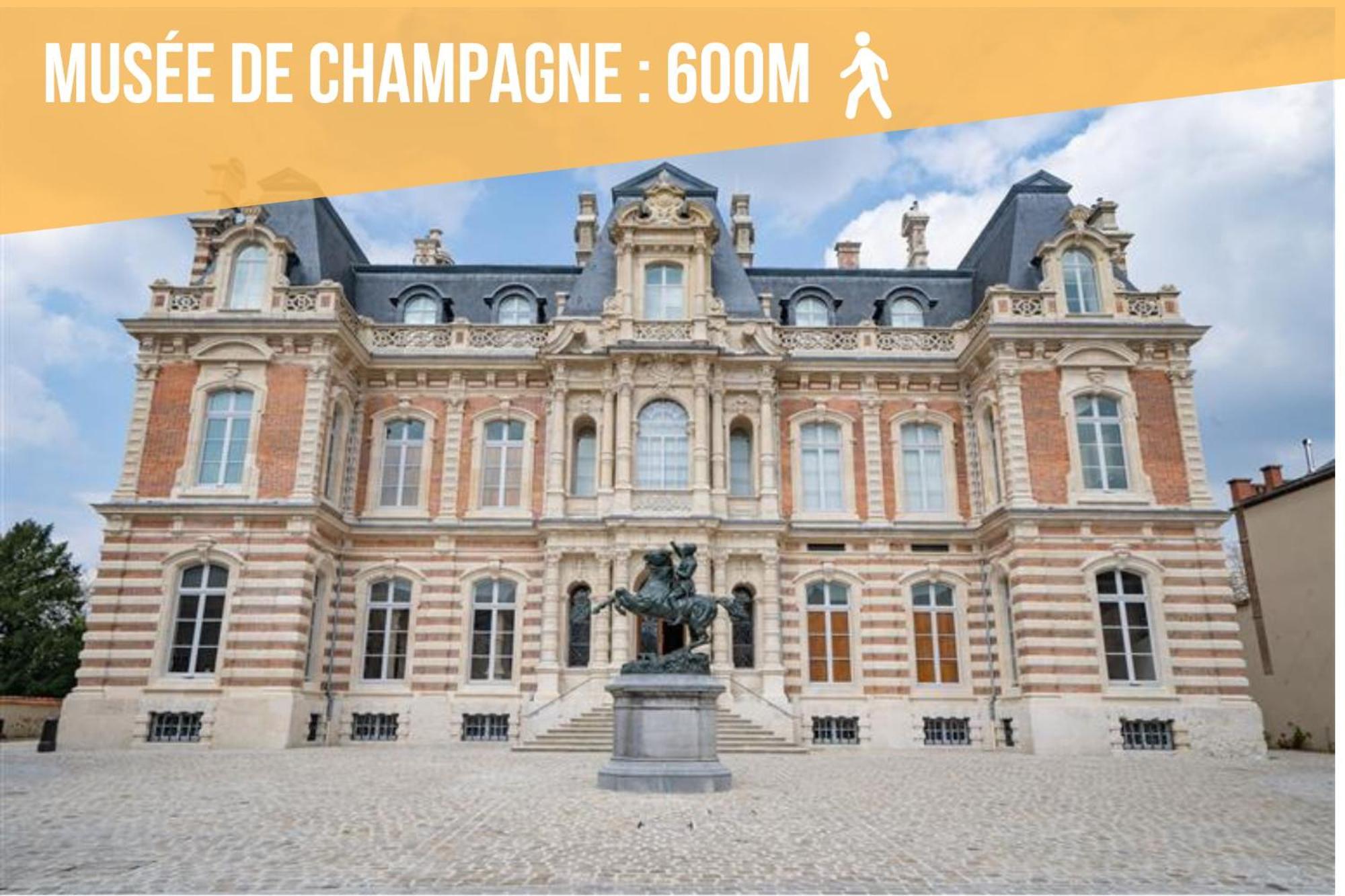 Gite Urbain - La Bulle De Champagne - Parking Épernay Kültér fotó